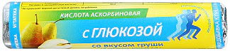 Витатека аскорбинка таблетки 30мг с глюкозой груша 29г 14 шт