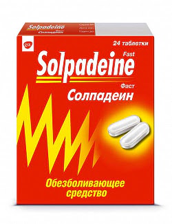 Солпадеин фаст 24 шт таблетки покрытые пленочной оболочкой