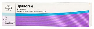 Травоген 1% 50г крем для наружного применения