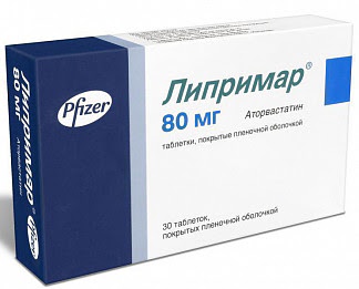 Липримар 80мг 30 шт таблетки покрытые пленочной оболочкой pfizer ireland pharmaceuticals