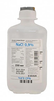 Натрия хлорид браун 09% 250мл 10 шт раствор для инфузий