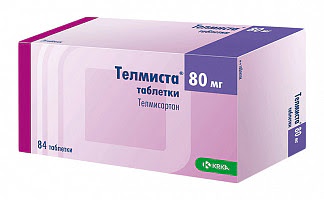 Телмиста 80мг 84 шт таблетки