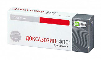 Доксазозин-фпо 4мг 30 шт таблетки