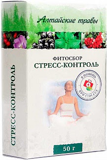 Алтайские травы стресс-контроль фитосбор 50г