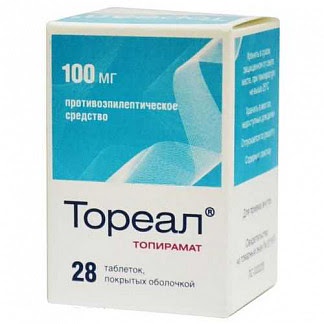 Тореал 100мг 28 шт таблетки покрытые оболочкой