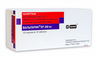 Вальпарин хр 300мг 100 шт таблетки