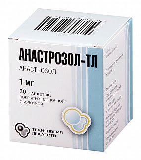 Анастрозол-тл 1мг 30 шт таблетки покрытые пленочной оболочкой