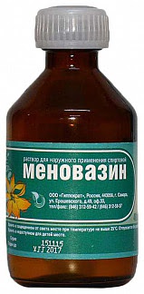 Меновазин 40мл раствор для наружного применения спиртовой