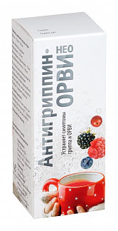 Антигриппин-орви нео 12 шт таблетки шипучие лесные ягоды  валента фармацевтика
