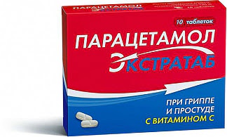 Парацетамол экстратаб 500мг-150мг 10 шт таблетки