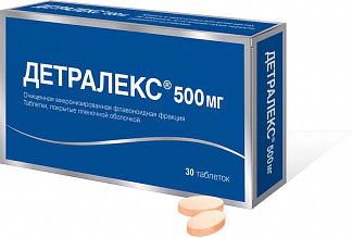 Детралекс 500мг 30 шт таблетки покрытые пленочной оболочкой