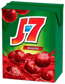 J7 сок вишня 02л