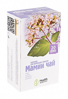 Мамин чай для кормящих женщин 20 шт фильтр-пакет здоровье